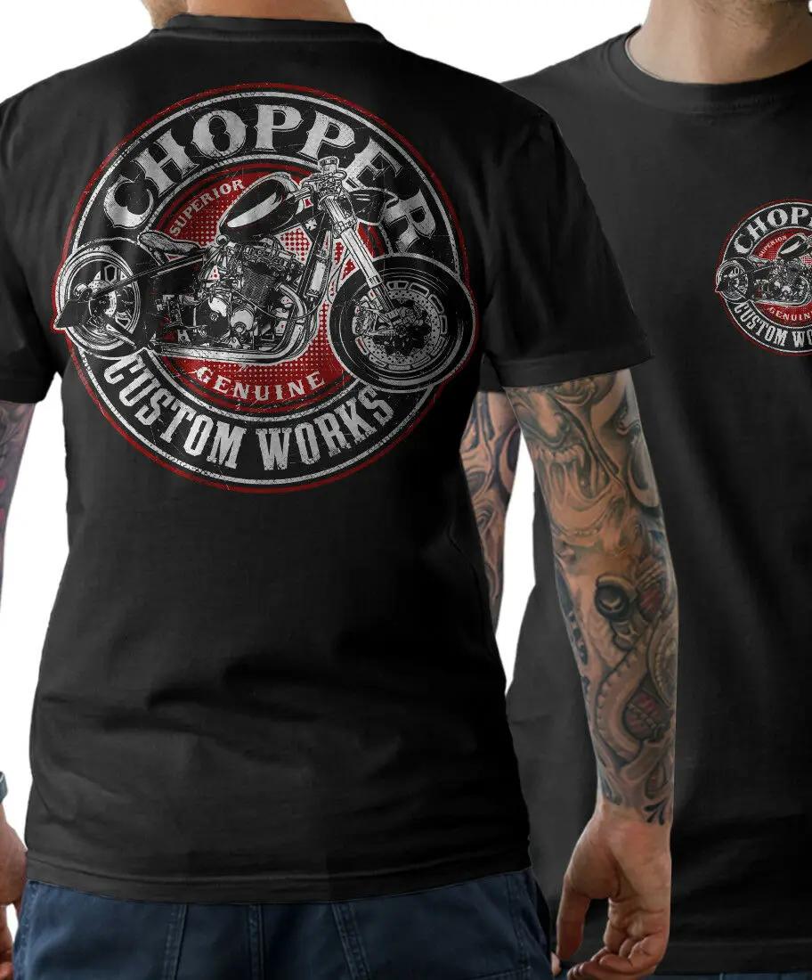 T-Shirt Biker Oldschool Motorrad Chopper Custom Schrauber Wrench Motorcycles Mc  ο м   Ʈ 